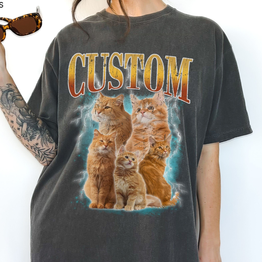 Custom Cat Bootleg Shirt, Custom Cat Shirt, Personalized Cat Bootleg Shirt, Custom Cat's Version, Cat Shirt