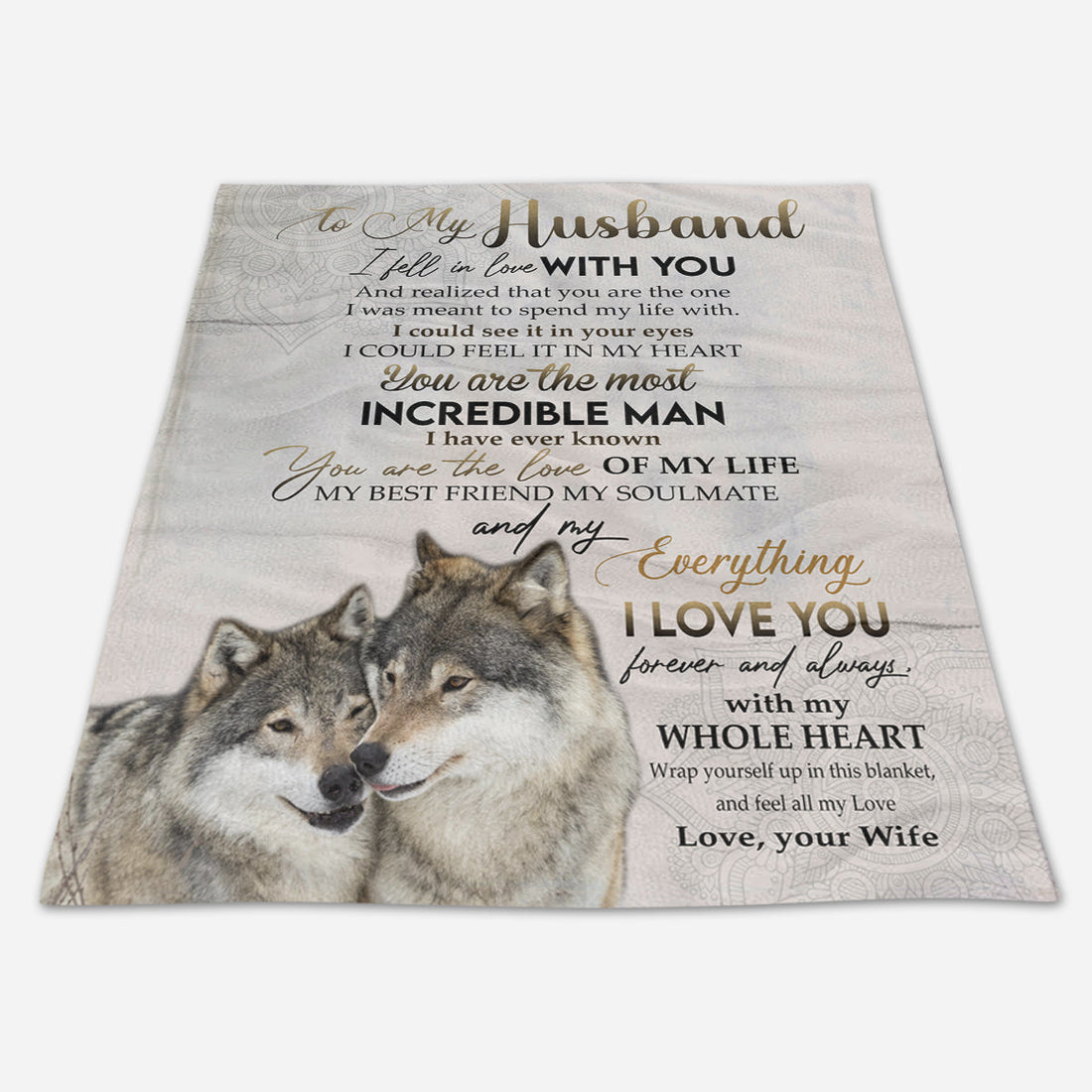 Best Valentine Gift For Husband, You Are The Most Incredible Man Fleece Blanket Gift For Family, Birthday, Couple, Gift For Him Gift Home Decor Bedding Couch Sofa Soft and Comfy