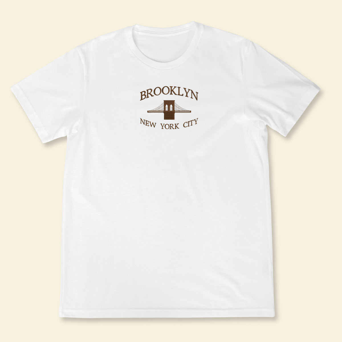 Embroidery Brooklyn New York City T-Shirt