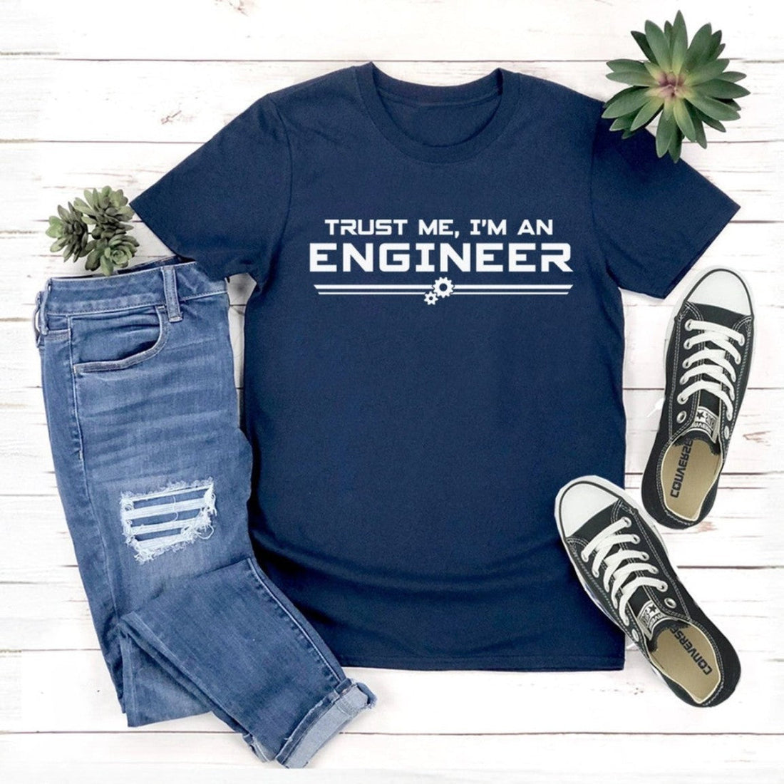 Trust Me, I'm an Engineer Shirt Gift For Dad, Father's Day Gift