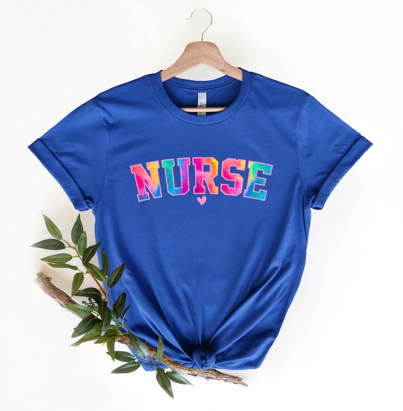 Water Color Nurse Shirt, Nurse T-Shirt, Nurse Week Shirt, Matching Nurse T-Shirt, Shirt for Nurse, Cute Nurse Shirt, Gift For Nurse