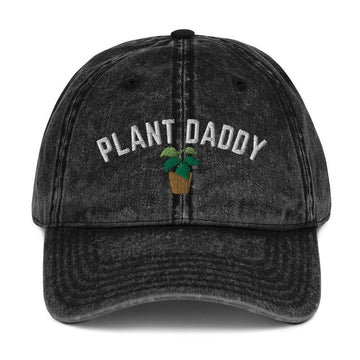 Plant Daddy Vintage Cotton Twill Cap Plant Dad Hat Embroidered Dad Hat Plant Lover Lift Gift For Him Plant Parent Hat Plant Dad Cap