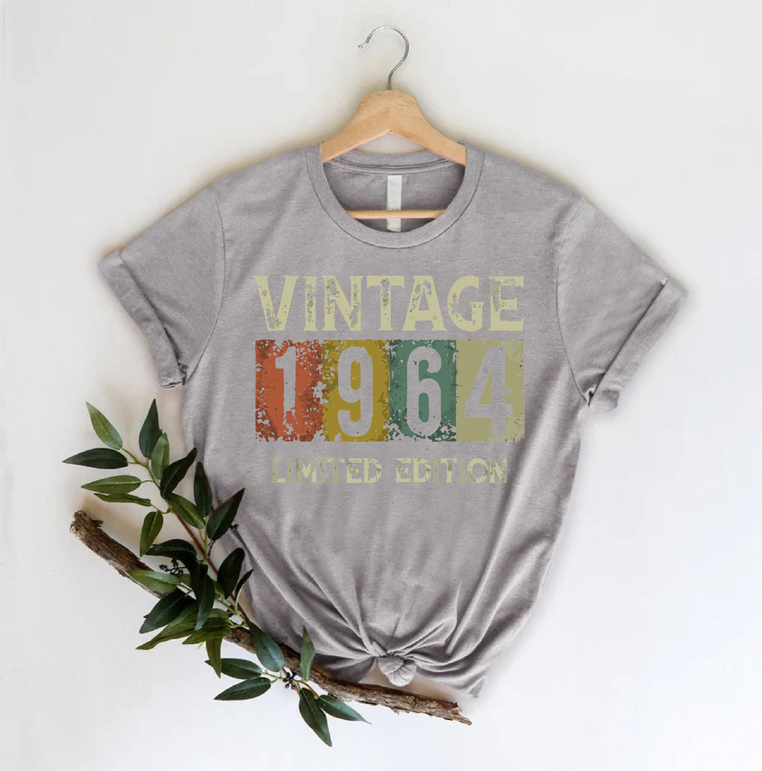 Vintage 1964 Limited Edition, 60th Birthday Shirt, Gift For Family, Friends