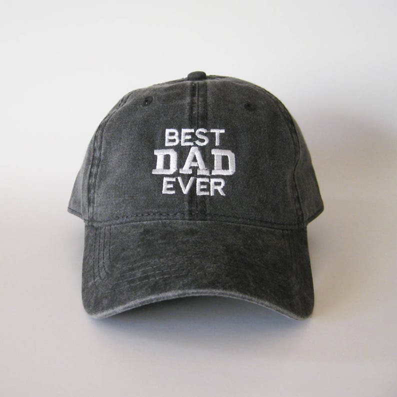 Best Dad Ever cap dad cap dad hat dad embroidered cap best dad number one dad