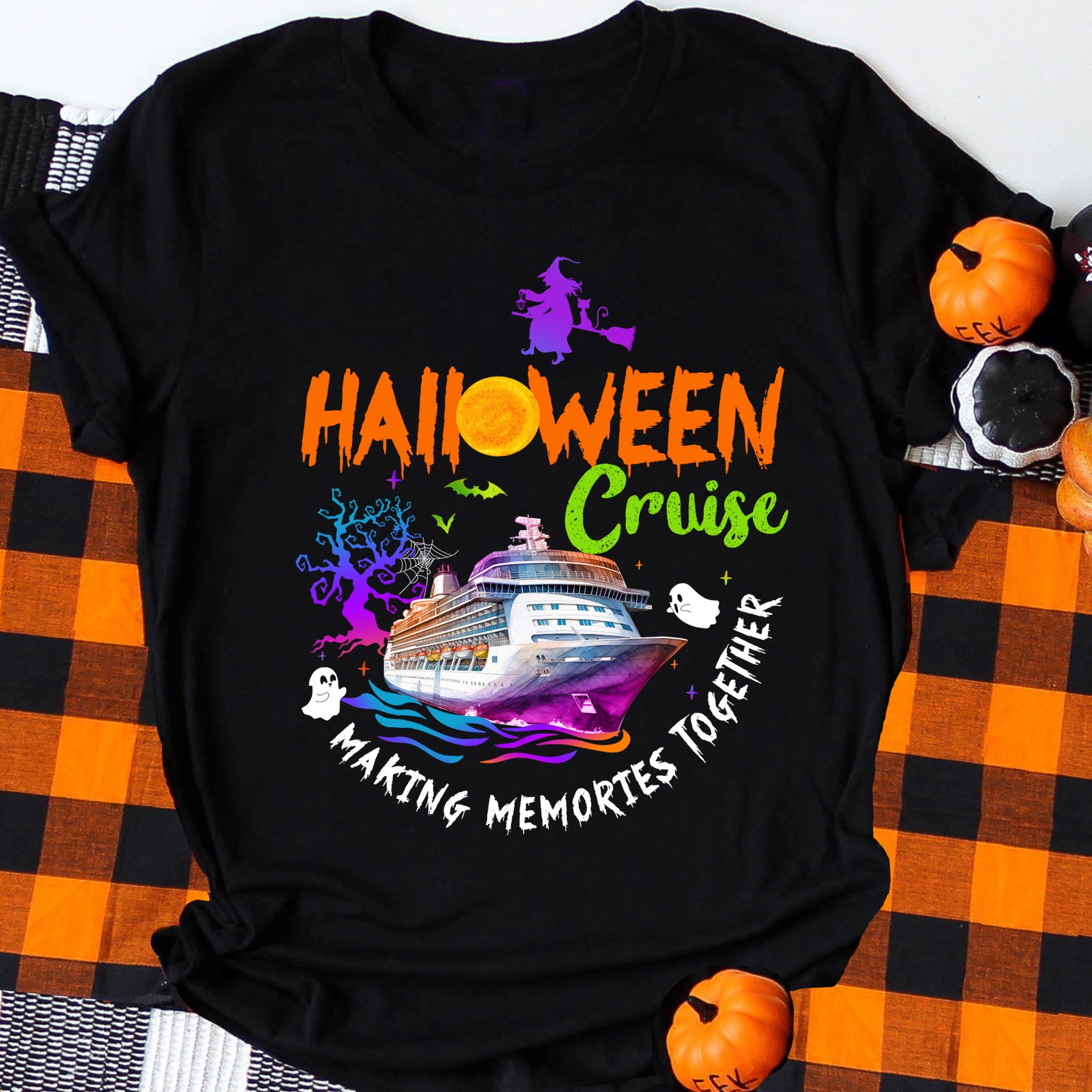 Halloween Cruise 2024 Shirt, Halloween Matching Shirt, Cruise Crew Shirt, Family Halloween Shirts, Halloween Party Gift