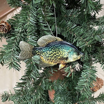 crappie fish ornament realistic christmas fish ornaments