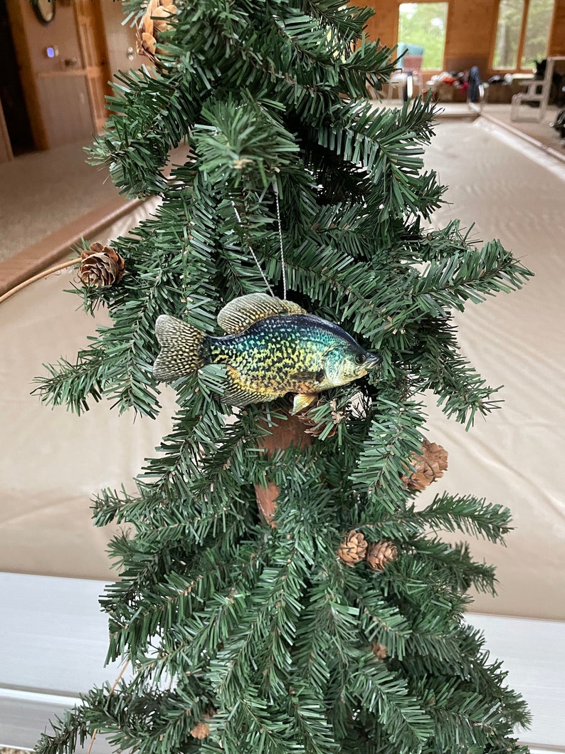 crappie fish ornament realistic christmas fish ornaments