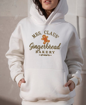 gingerbread bakery embroidery sweatshirt christmas gifts christmas crew shirt christmas tshirt family christmas tees