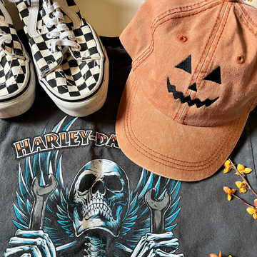 Best Seller Halloween Pumpkin Embroidered Cap