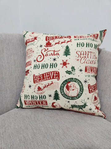 santa red christmas pillow cover elegant home decor pillow covers interchangeable pillow covers winter christmas home decor