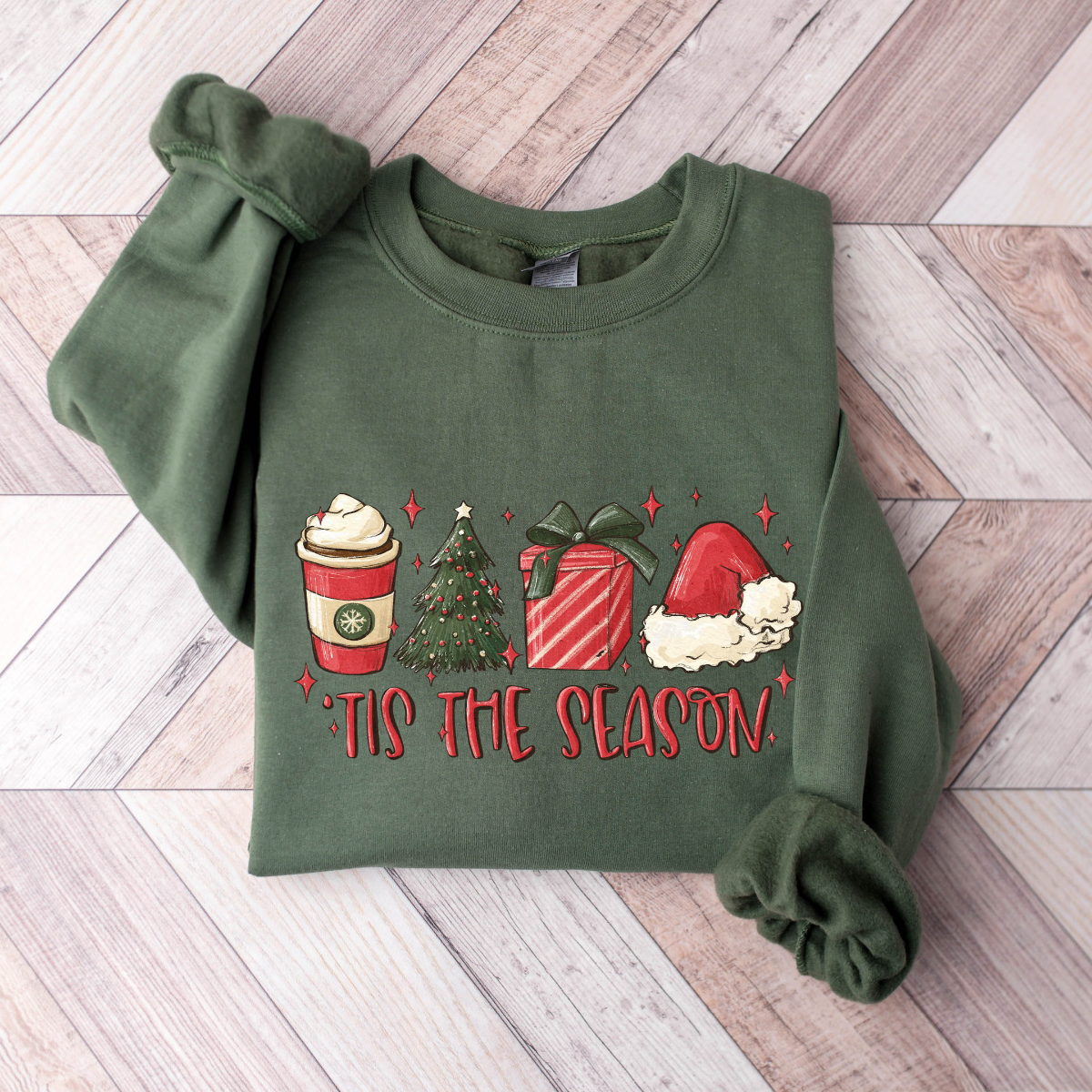 Tis The Season Sweatshirt, Christmas Tis The Season Sweatshirt, Merry Christmas Shirt, Christmas Sweatshirt, Cute Winter Hoodie