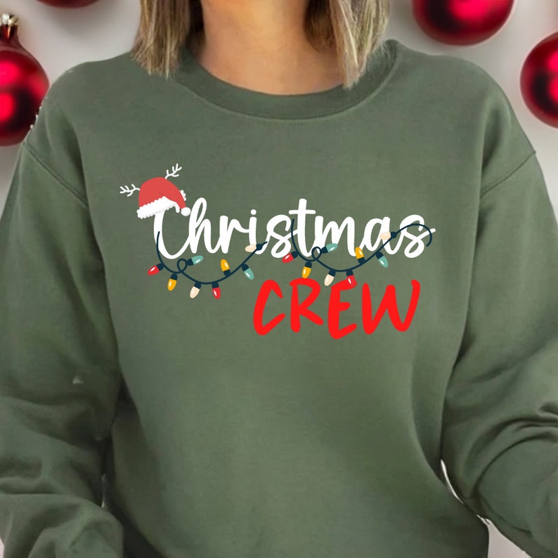 Christmas Crew Shirt, Matching Family Christmas Shirts 2024, Daddy Mummy Baby Matching Outfit, Christmas Crew Squad Shirt