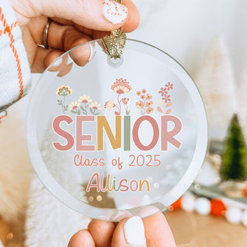 Senior 2025 Ornament, Class of 2025 Gift, Senior 2025 Gift, Graduation Gift, Gift for Graduate, Gift for High School Senior, Graduate 2025