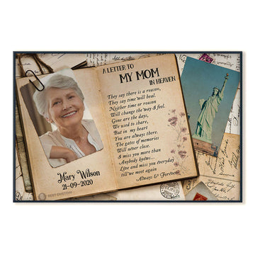 Miss You Everyday Personalized Canvas Memorial