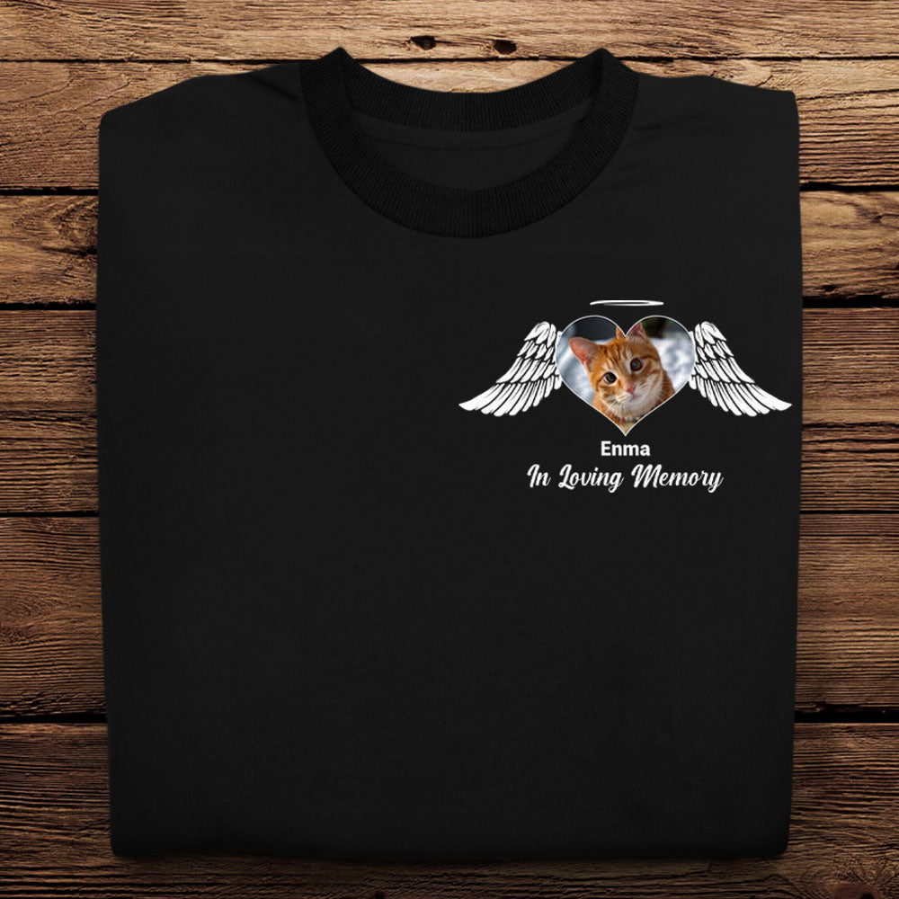 In Loving Memory - Personalized Apparel - Gift For Cat Lover, Memorial