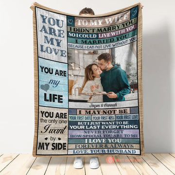 Best Valentine Gift For Girlfriend, I Just Want To Be Your Last Everything Gift For Wife, Husband, Couple, Valentines Blanket