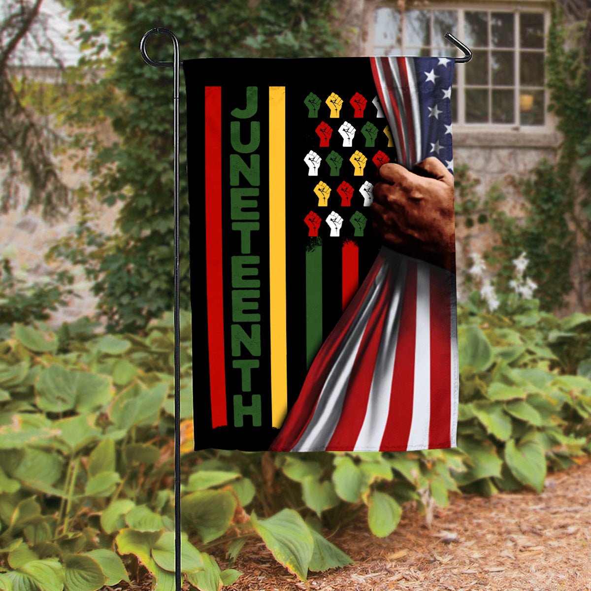 Juneteenth America Personalized Flag - Juneteenth