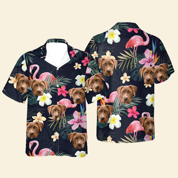 Custom Photo Pet - Personalized Hawaiian Shirts - Hawaiian Shirt, Beach Shirt