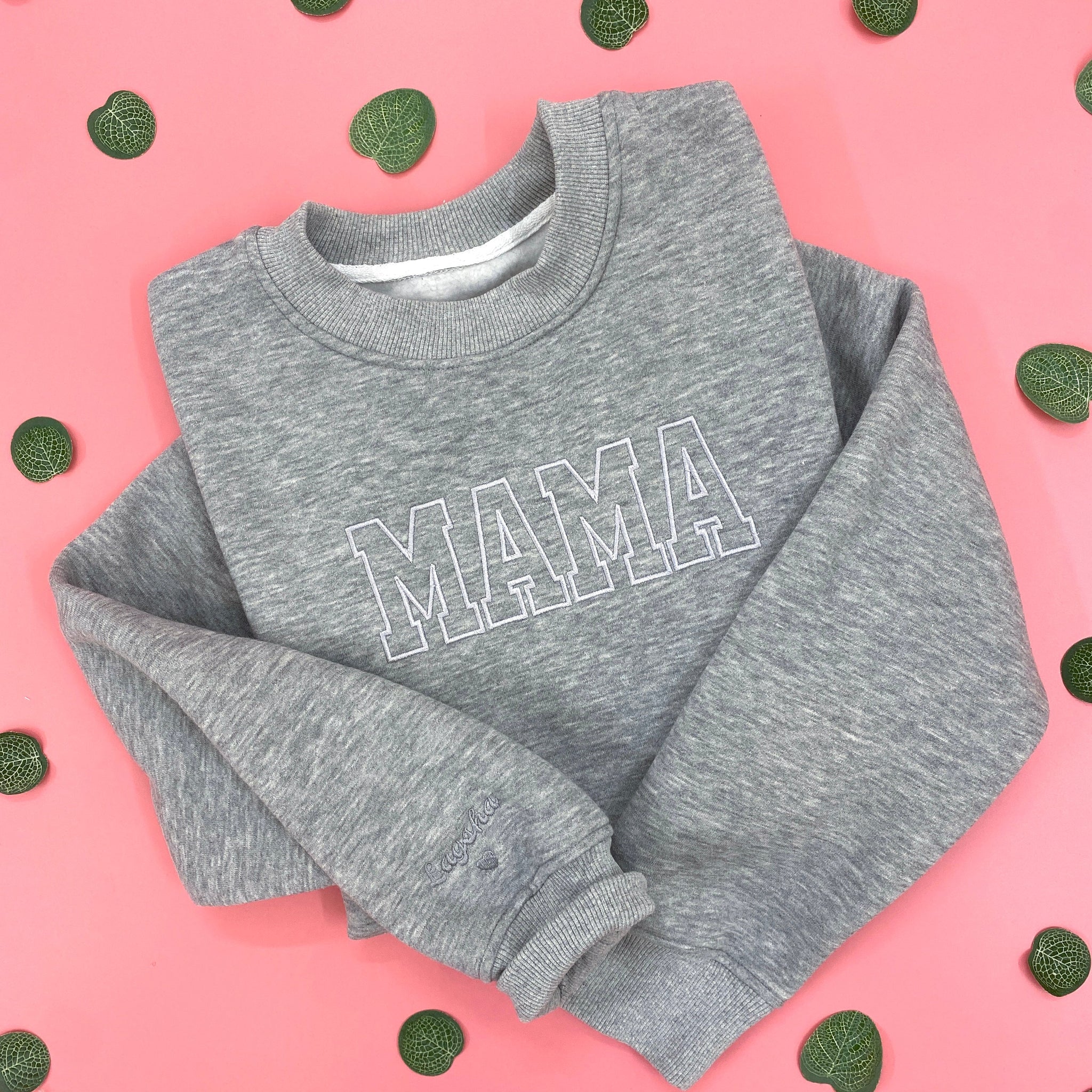 Mama Embroidered Sweatshirt, Custom Mama Shirt With Date, Est Year Shirt, Gift For New Mom, Mother's Day Gift