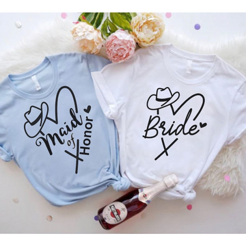 Western Themed Hen Party T Shirts, Team Bride T Shirt, Hen Party Shirts, cowboy Party Shirts, Bachelorette Shirts, Cowgirl bride Gifts