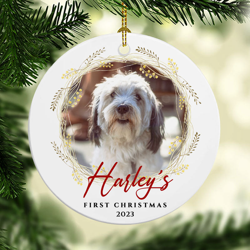 First Christmas, Personalized Christmas Ornaments, Custom Photo Gift