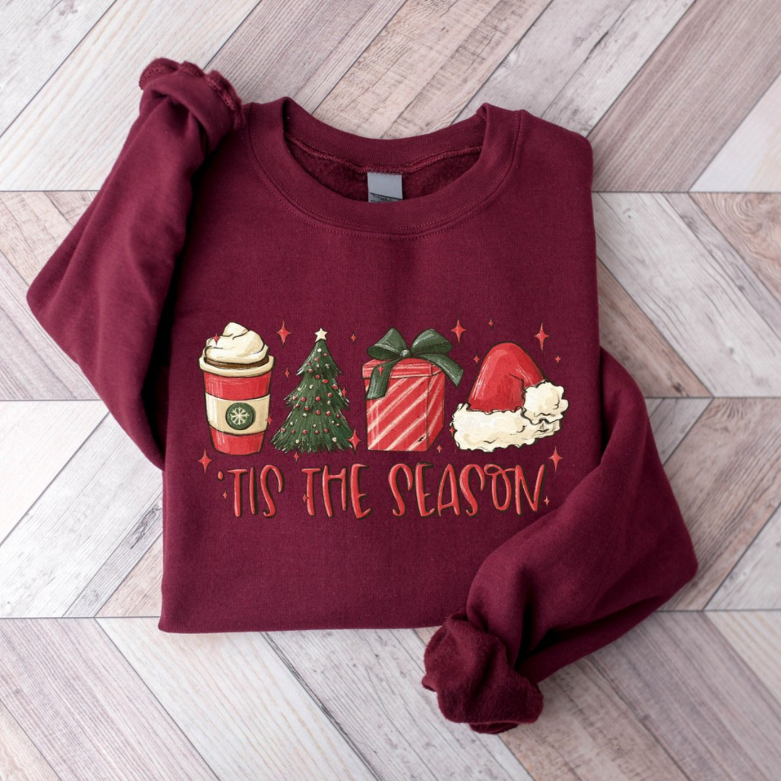 Tis The Season Sweatshirt, Christmas Tis The Season Sweatshirt, Merry Christmas Shirt, Christmas Sweatshirt, Cute Winter Hoodie