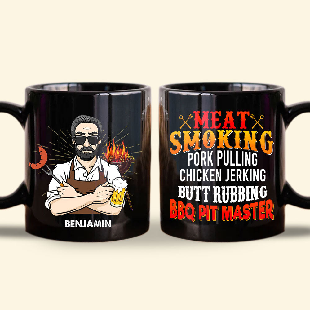 Daddy's Barbecue Grill Custom Mug Gift For Father