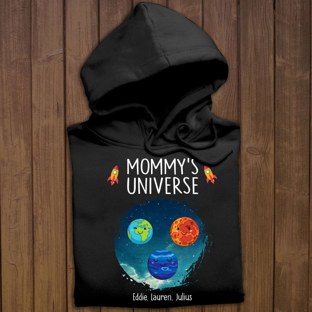 Mommy's Universe Custom Name - Personalized Apparel - Gift For Mom