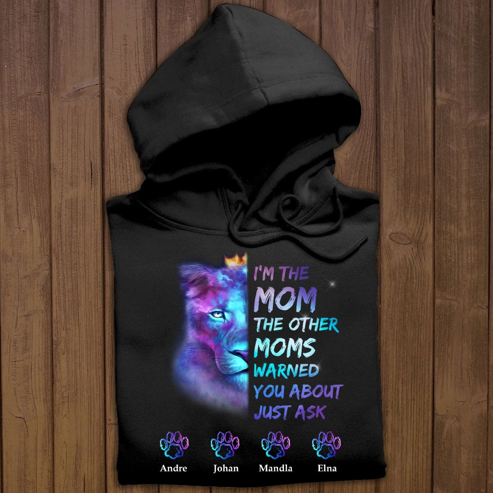 Lion Mom Mess With Me - Personalized Apparel - Gift For Mom