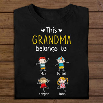 This Mom Belongs To Kids - Personalized Apparel - Gift For Mom