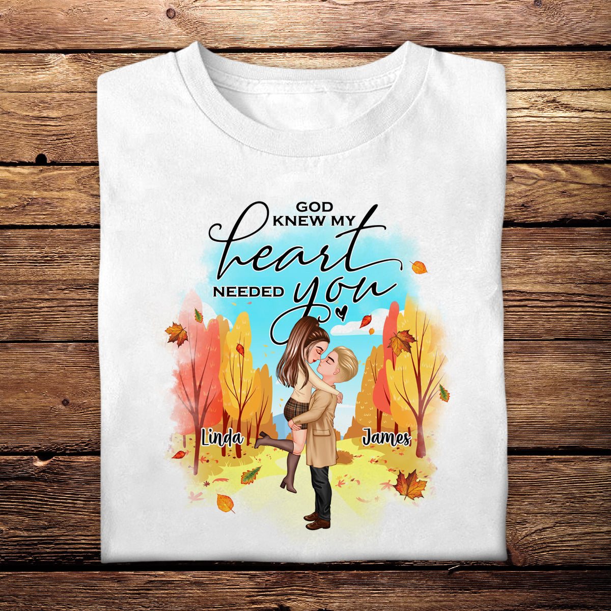 All Of Me Loves All Of You - Personalized Apparel - Gift For Couple, Autumn, Fall Season