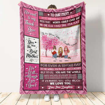 We Will Always Love You - Personalized Blanket - Loving, Gift For Mom, Mother's Day