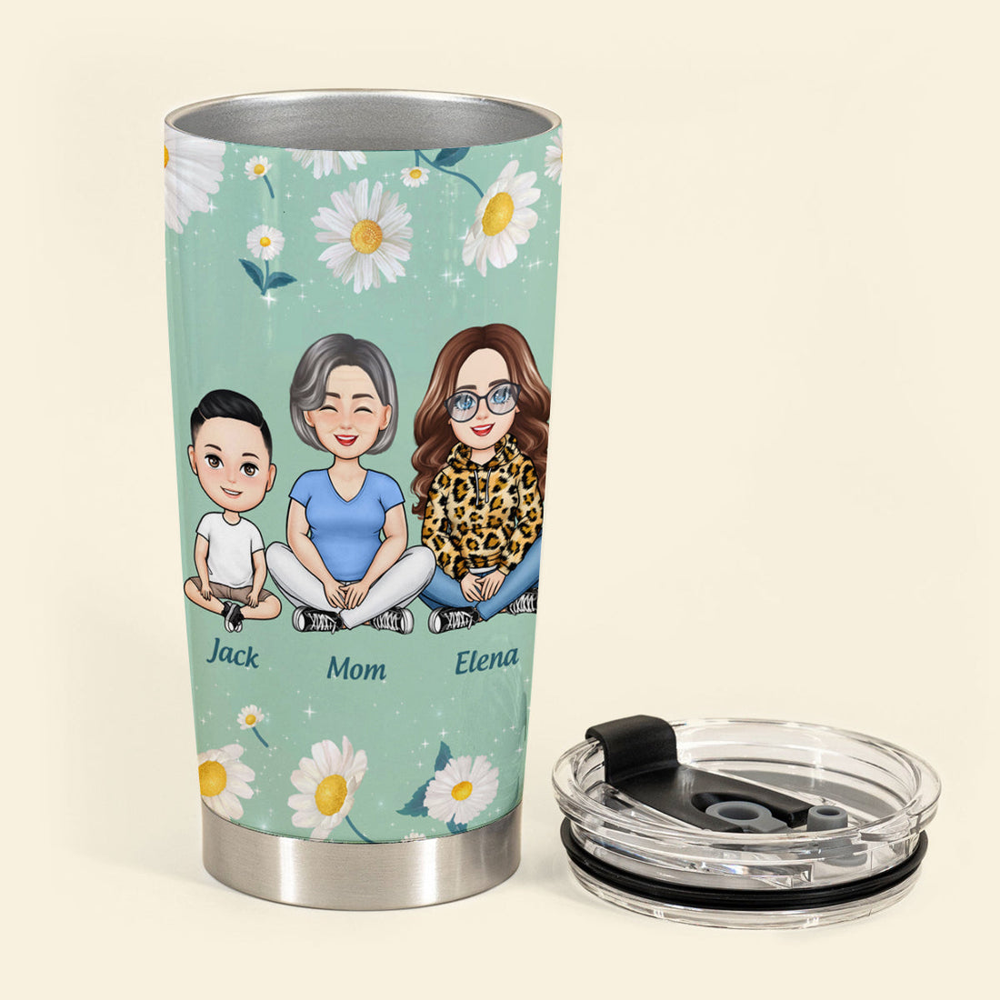 Thanks For Your DNA Mom - Personalized Tumbler - Gift For Mom, Mother's Day