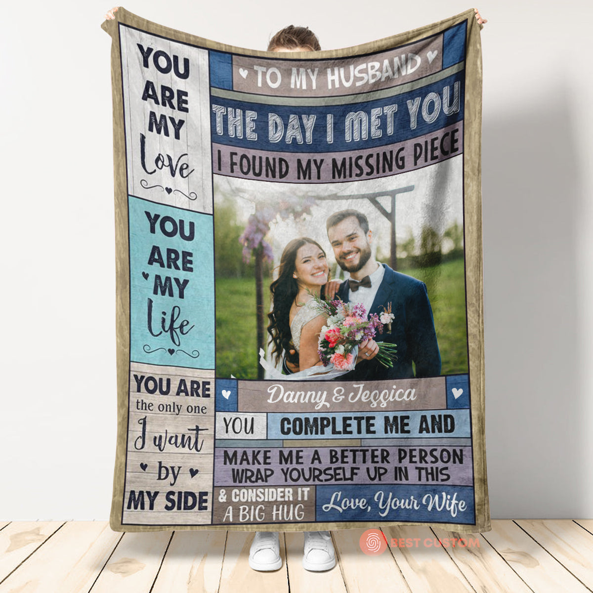 You Are My Love Gift For Wife, Husband, Couple, Valentines Blanket