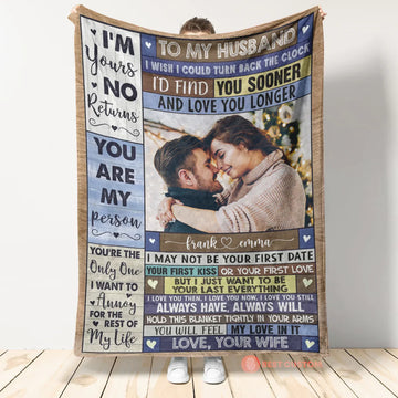 Best Valentine Gift For Girlfriend, Annoying You Gift For Spouse, Lover Blanket - Gift For Couple