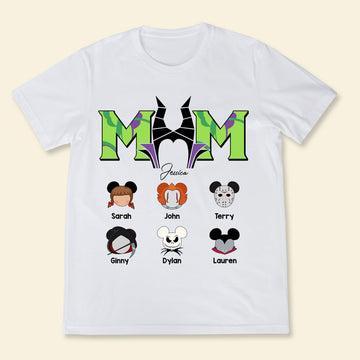 Mom Life Horror Halloween - Personalized Apparel - Gift For Mother