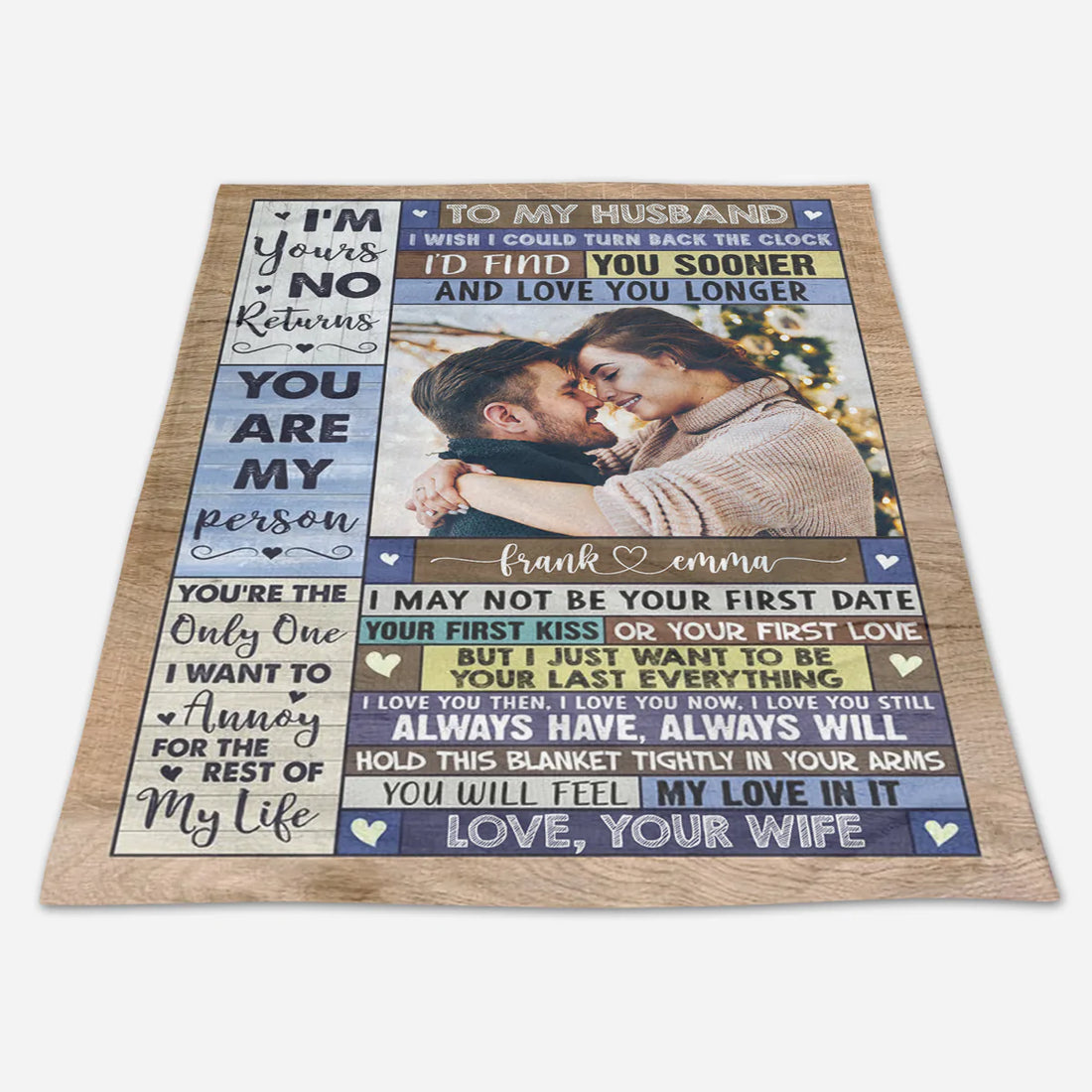 Best Valentine Gift For Girlfriend, Annoying You Gift For Spouse, Lover Blanket - Gift For Couple