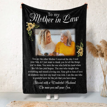 You Are The Other Mother, Mother's Day Gifts For Mother In Law - Personalized Blanket - Gift for Mother-in-law