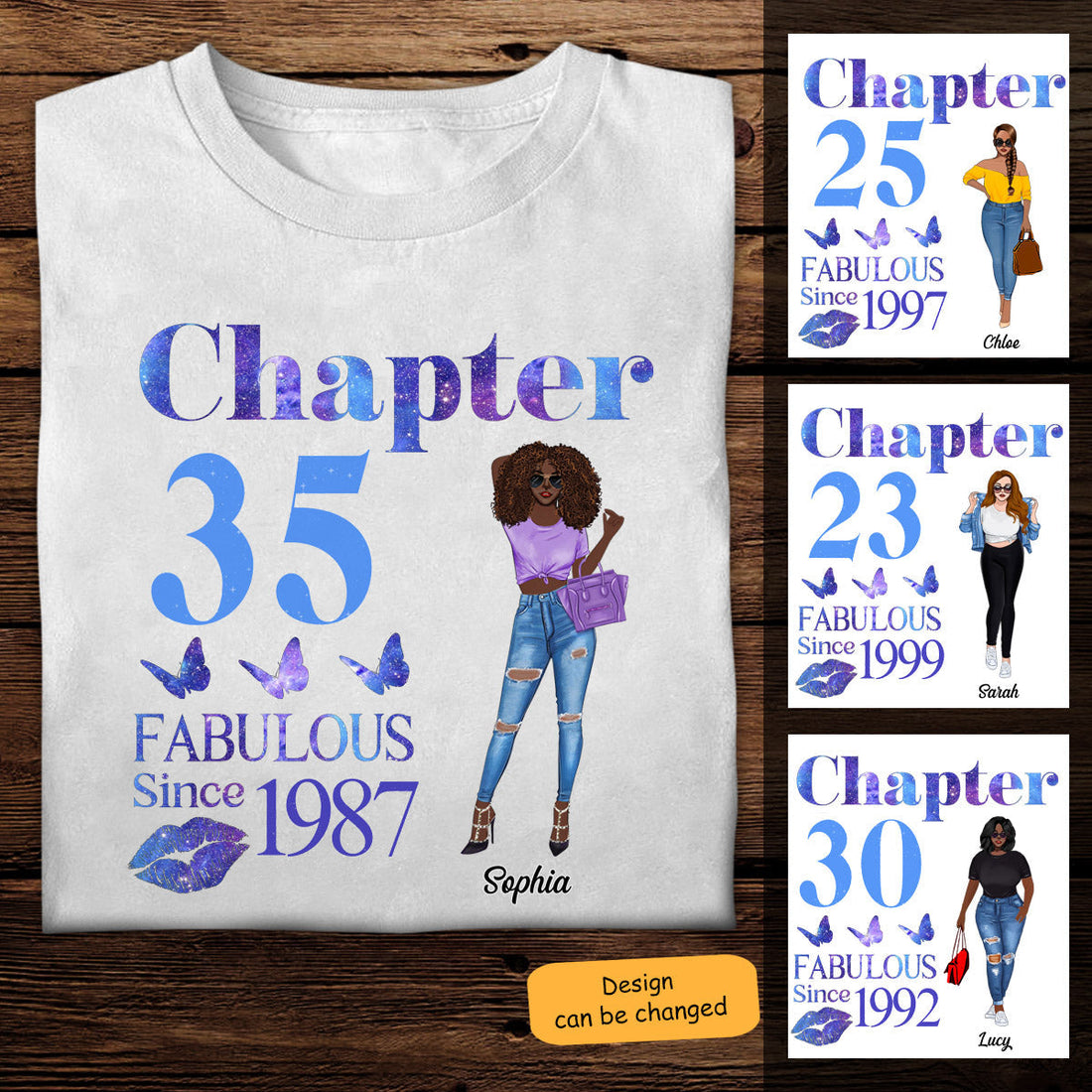 Chapter Fabulous Personalized Apparel Birthday