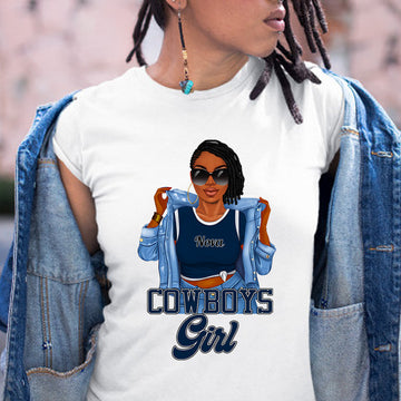 Black Girl, Football Girl Team Personalized Apparel