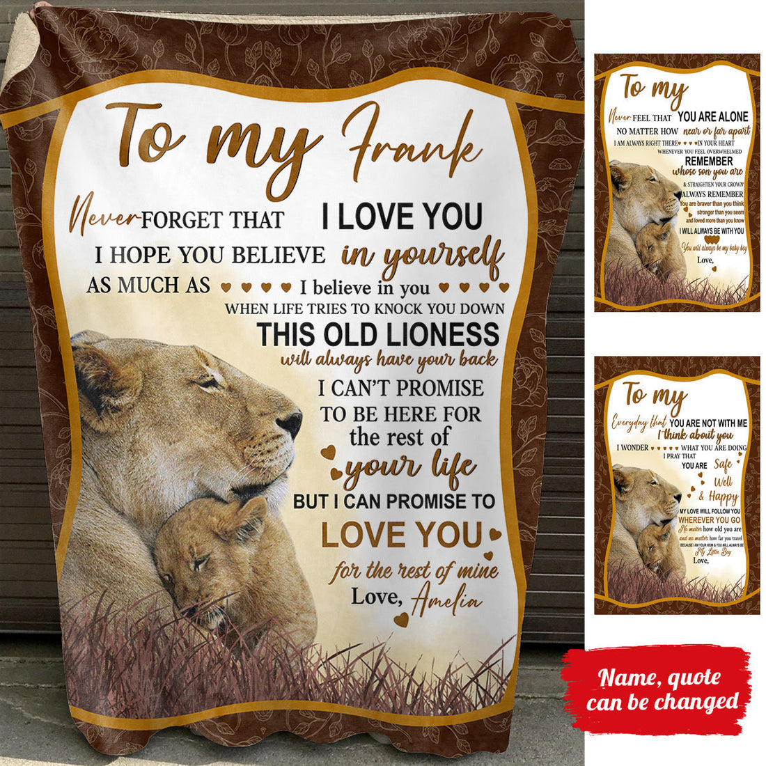 I Love You For The Rest Of Mine - Personalized Blanket - Gift For Son