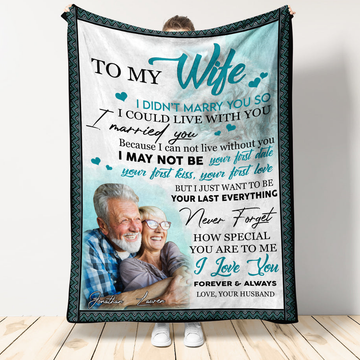 Gift For Wife Blanket, Wolf To My Wife Never Forget How Special You Are To Me Live Preview