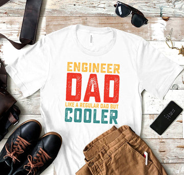 Engineer Dad Like A Regular Dad But Cooler Shirt, Funny Gift For Father, Father's Day