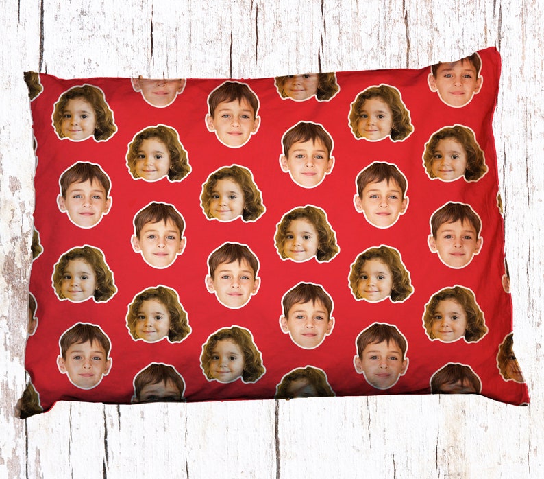 Photo Pillowcase/You Pets Pillowcase/kids on a pillowcase/Fun Dorm Gifts/Face pillowcase/Custom photo pillowcase/Any any Text, Photos