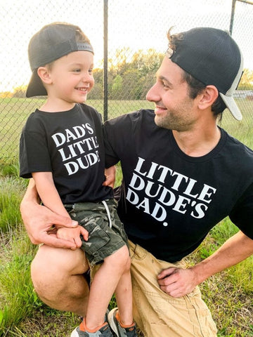 Father Son Shirts | Father's day shirts | Daddy and me shirt | Matching daddy son shirts | Father son matching shirts | Dad's little dude