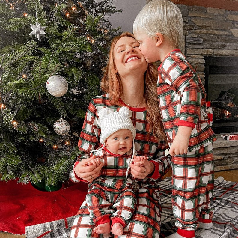 Family Christmas Pajamas - Couples Christmas Pajamas - Christmas Pajamas Family Matching - Pajamas Christmas Two Piece Pajamas