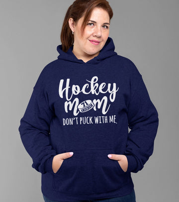 Personalized Hockey Mom Shirt - Don't Puck With Me Custom Player Name and Number - Gift for Mom