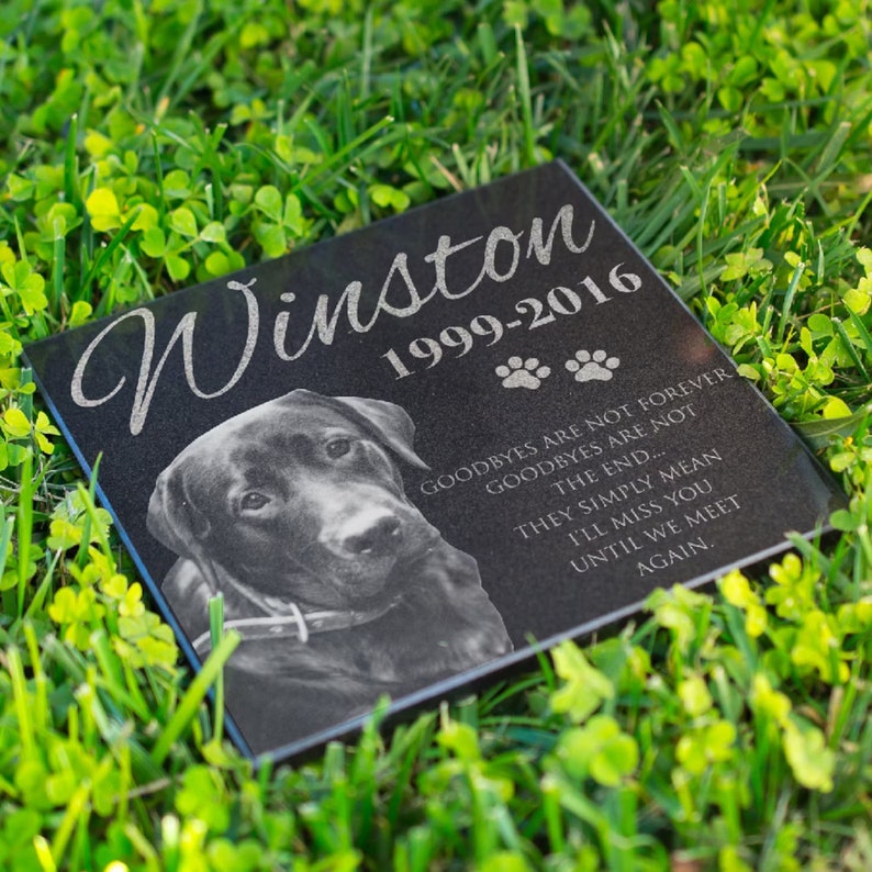 Pet Memorial Stone, Dog Memorial Stone, Personalized Pet Memorial Gift, Dog Memorial Gift, Pet Headstone, Pet Grave Stone, Pet Grave Marker