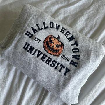 Halloweentown University Embroidered Sweatshirt | Fall Sweater | Halloweentown Crewneck | Halloween Sweatshirt | Halloweentown University