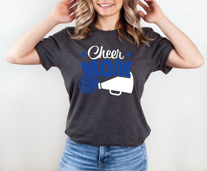 Custom Cheer T-Shirt, Cheer Mom Shirt, Cheer Dad Shirt, Family Cheer T-Shirt, Cute Gift, Cheer Shirts, Gift for Cheer Dad, Gift for Mom